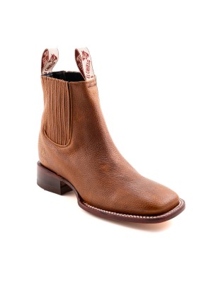 BOTIN EL CANELO CAISSON SQUARE NOGALES CUERO/INJERTO ESPEJO WELT 3.5CM 16CM