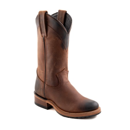 BOTA CABORCA PIEL DE RES CRAZY HORSE H-124B MDA006B