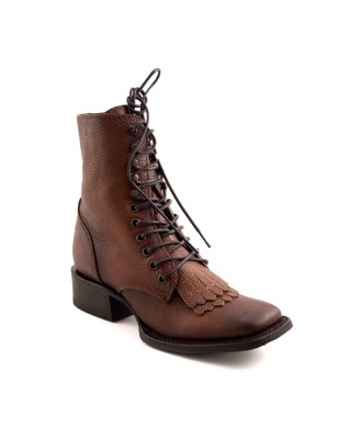 BOTIN CABORCA PIEL DE RES GRIZZLY H-150M