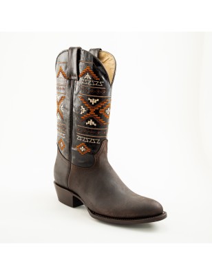 BOTA EL RETINTO PIEL CRAZY HORMA OVAL