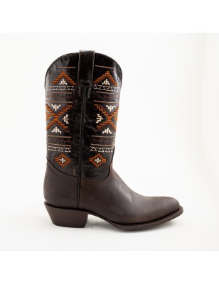 BOTA EL RETINTO PIEL CRAZY HORMA OVAL
