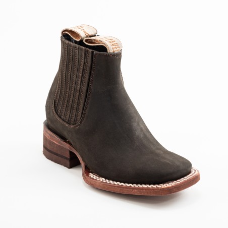 BOTIN EL CANELO NOBUCK SQUARE FRONTERIZO