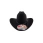 TEXANA CUERNOS CHUECOS HORMA SUPER PATRON LANA