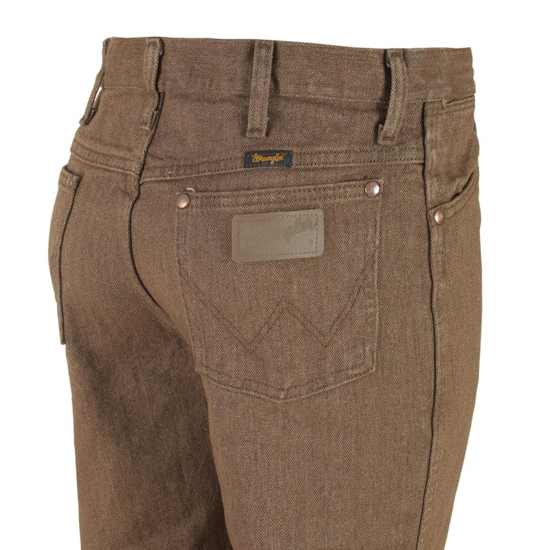 PANTALON WRANGLER 10H936BKW MEZCLILLA SLIM FIT COWBOY CUT LARGO 34