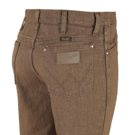 PANTALON WRANGLER 10H936BKW MEZCLILLA SLIM FIT COWBOY CUT LARGO 34