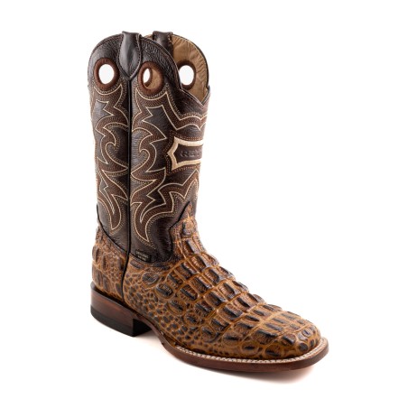 BOTA REYME PIEL TIPO LOMO DE CAIMAN 6 076-H