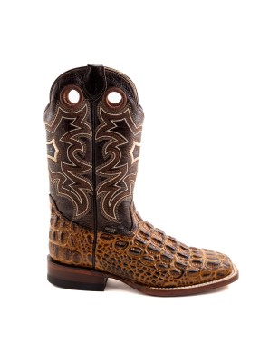 BOTA REYME PIEL TIPO LOMO DE CAIMAN 6 076-H