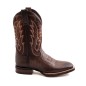 BOTA CABORCA PIEL DE RES BISONTE H-55 HEA589B