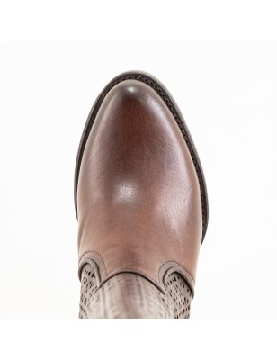 BOTA RIO GRANDE SUNSET 7038PD LAU-02 LAURA CUERO ROSAS WELT 7CM 40CM