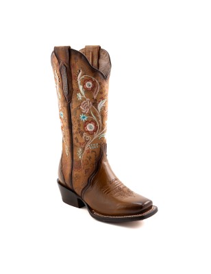 BOTA RIO GRANDE SUATY LIGA 5053PD PAC-01 PAMELA CUERO ROSAS WELT 5CM 33CM