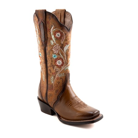 BOTA RIO GRANDE SUATY LIGA 5053PD PAC-01 PAMELA CUERO ROSAS WELT 5CM 33CM