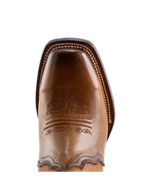 BOTA RIO GRANDE SUATY LIGA 5053PD PAC-01 PAMELA CUERO ROSAS WELT 5CM 33CM