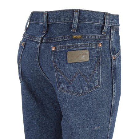 PANTALON WRANGLER 10H936GBK MEZCLILLA SLIM FIT COWBOY CUT LARGO 32