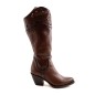 BOTA RIO GRANDE LYON 7038PD MARI-01 MARIA CUERO ROSAS WELT 6CM 35CM