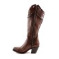 BOTA RIO GRANDE LYON 7038PD MARI-01 MARIA CUERO ROSAS WELT 6CM 35CM