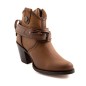 BOTIN RIO GRANDE CRAZY ROBLE 7038PD VALE-01 VALERIA CUERO ROSAS WELT 6.5CM 13CM