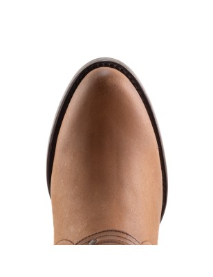 BOTIN RIO GRANDE CRAZY ROBLE 7038PD VALE-01 VALERIA CUERO ROSAS WELT 6.5CM 13CM