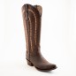 BOTA RIO GRANDE CRAZY H56 KATY-05 KATYA CUERO ROSAS WELT 4.5CM 41CM