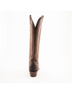BOTA RIO GRANDE CRAZY H56 KATY-05 KATYA CUERO ROSAS WELT 4.5CM 41CM