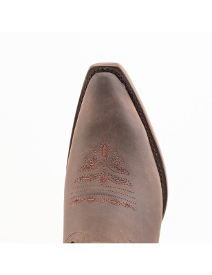 BOTA RIO GRANDE CRAZY H56 KATY-05 KATYA CUERO ROSAS WELT 4.5CM 41CM