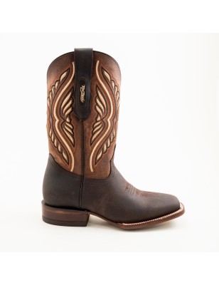 BOTA RIO GRANDE CRAZY 3546PD POSA-17 MARIPOSA CUERO ROSAS WELT 3.5CM 28CM