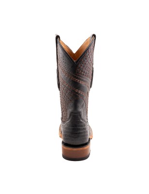 BOTA ROBERT PIEL GRABADA TIPO LIZARD QAH-041