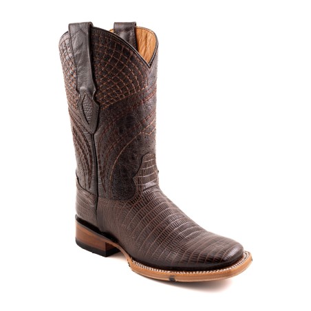BOTA ROBERT PIEL GRABADA TIPO LIZARD CUADR QAH-040