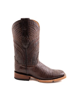 BOTA ROBERT PIEL GRABADA TIPO LIZARD CUADR QAH-040