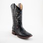 BOTA BIG BULL PIEL GRABADA TIPO  LIZARD 5100 51334 YARELI