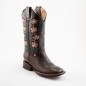 BOTA BIG BULL PIEL GRABADA TIPO LIZARD 5100 51334 YARELI