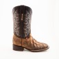 BOTA BIG BULL PIEL GRABADA TIPO PESCADO PIRARUCU 5100 51741 OMAR