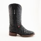 BOTA BIG BULL PIEL GRABADA TIPO PESCADO PIRARUCU 5100 51741 OMAR