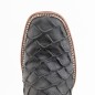 BOTA BIG BULL PIEL GRABADA TIPO PESCADO PIRARUCU 5100 51741 OMAR