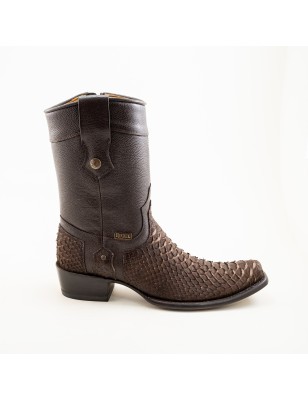 BOTA RUDEL PIEL DE SERPIENTE PITÓN ORIGINAL H37