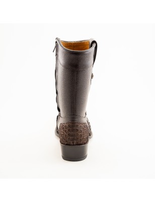 BOTA RUDEL PIEL DE SERPIENTE PITÓN ORIGINAL H37