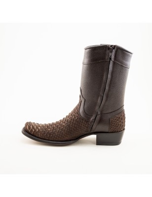 BOTA RUDEL PIEL DE SERPIENTE PITÓN ORIGINAL H37