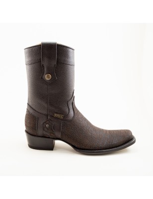 BOTA RUDEL  PIEL DE CUELLO DE TORO NOBUCK H37