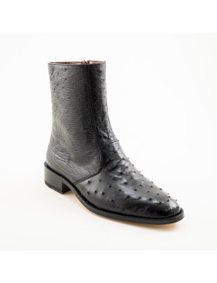 BOTIN CASIMIRO WEST PIEL DE AVESTRUZ ORIGINAL 0941O