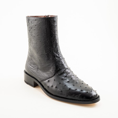 BOTIN CASIMIRO WEST PIEL DE AVESTRUZ ORIGINAL 0941O