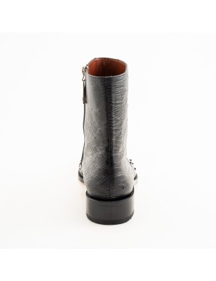 BOTIN CASIMIRO WEST PIEL DE AVESTRUZ ORIGINAL 0941O