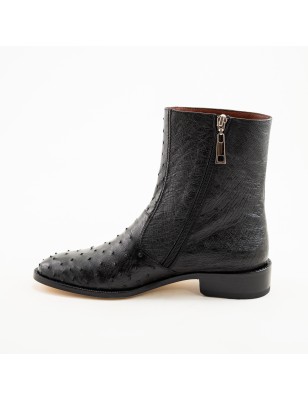 BOTIN CASIMIRO WEST PIEL DE AVESTRUZ ORIGINAL 0941O