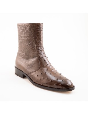 BOTIN CASIMIRO WEST PIEL DE AVESTRUZ ORIGINAL 0941O