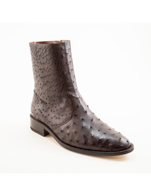 BOTIN CASIMIRO WEST PIEL DE AVESTRUZ ORIGINAL 0941O