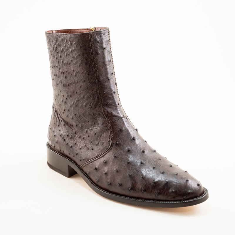 BOTIN CASIMIRO WEST PIEL DE AVESTRUZ ORIGINAL 0941O