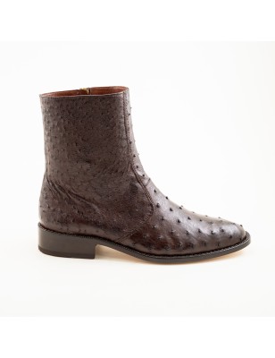 BOTIN CASIMIRO WEST PIEL DE AVESTRUZ ORIGINAL 0941O