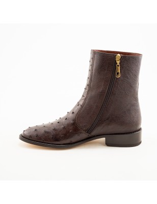 BOTIN CASIMIRO WEST PIEL DE AVESTRUZ ORIGINAL 0941O