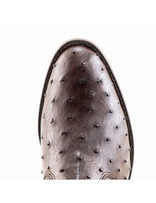 BOTIN CASIMIRO WEST PIEL DE AVESTRUZ ORIGINAL 0941O
