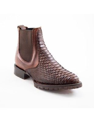 BOTIN CASIMIRO WEST PIEL DE SERPIENTE PITÓN ORIGINAL 