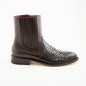 BOTIN CASIMIRO WEST PIEL DE SERPIENTE PITÓN ORIGINAL CON APLICACIONES DE VENADO 86675PD