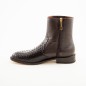 BOTIN CASIMIRO WEST PIEL DE SERPIENTE PITÓN ORIGINAL CON APLICACIONES DE VENADO 86675PD